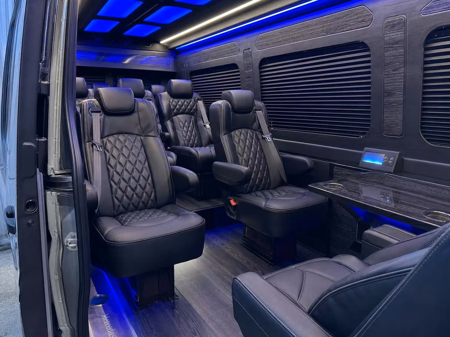 sprinter van transportation for groups and events across weston